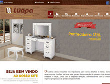 Tablet Screenshot of luapa.com.br
